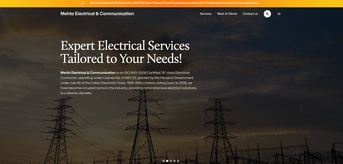 ME&C - Mehta Electrical & Contractors